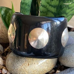 Hermes rare sterling silver bracelet